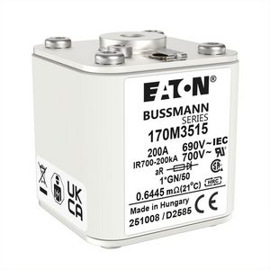 Zekeringelement FUSE 200A 690V 1GN/50 AR UC VVE=6