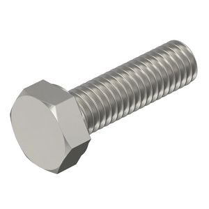 Zeskantbout profielrail MS-41 M12x40mm rvs blank VVE=50
