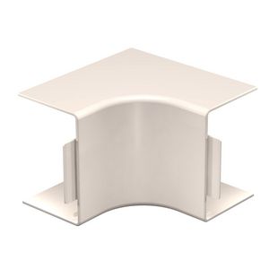 Binnenhoek 60x90mm polyvinylchlorid creme wit 9001 VVE=2