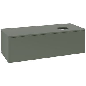 Wastafelonderkast Antao 1200x360x500mm L.Green Matt Lacquer L34050HL