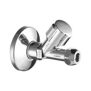 Kraan schuine zitting COMFORT verlenging en rozet1/2" chroom