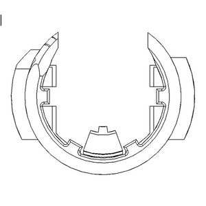Bevestigingsklem zijpaneel Type 11/21/22/33