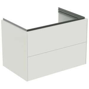 conca wastafelmeubel 800x505x555mm m 2 laden matt white T457