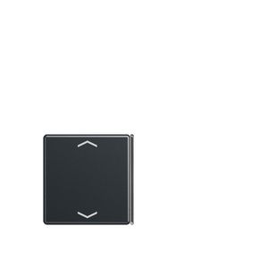 Tastafdekking A/AS 4v compl Antr mat pijl KNX