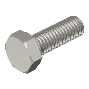 Zeskantbout M10x30mm rvs blank delt VVE=100