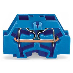 4-draads klem zonder drukknop Ex i blauw 261-334 VVE=50