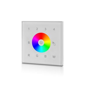 Muur controller DMX 4 zones wit
