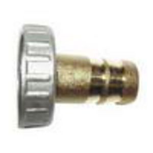 Slangkoppeling messing moer en Slangtule 3/4