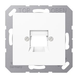 Afdekking AS500 a.wit voor mod.jack1-voudig VVE=10