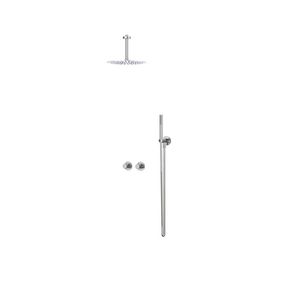 Afbouwdeel regendouche IVY combiset Nexus 3 inbouwthermostaat chroom CSN3EXCRACBA excl. inbouwbox
