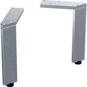 Set a 2st. Icon meubelpoten 18,0 cm chroom