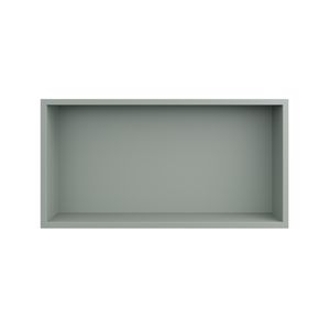 Inbouwnis Basic BOX 600x300x70mm flens kleur matt soft green