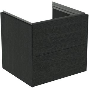 conca wastafelmeubel 600x505x555mm m 2 laden smoked oak T457