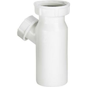 Verstelpijp 2x50x110 kunststof/wit VVE=5