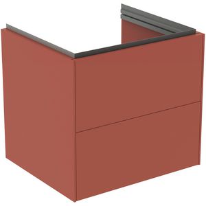 conca wastafelmeubel 600x505x555mm m 2 laden matt sunset T45