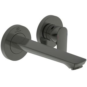 Connect Air wandmengkraan uitloop 185mm 2 opbouwd. magnetic grey (grijs)