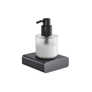 Zeepdispenser 200ml. gesatineerd glas 919917-09