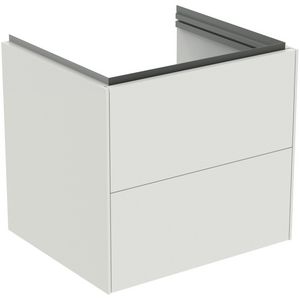 conca wastafelmeubel 600x505x555mm m 2 laden matt white T457