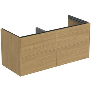 Wastafelmeubel 1200x505x550mm m. 4 Laden SC Light Oak Conca