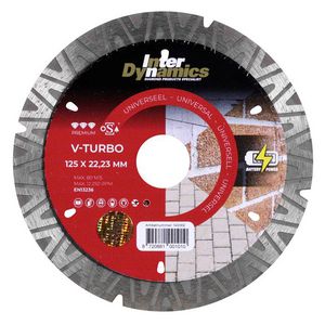 Diamantzaagblad 125mm asgat 22.23mm