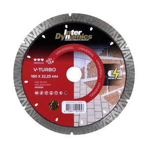 Diamantzaagblad 180mm asgat 22.23mm