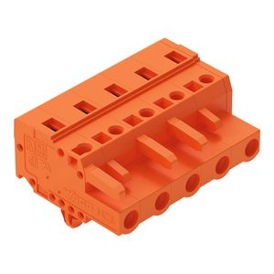 1-draads FE steker 2,5mm² oranje 231-705/008-000 VVE=50