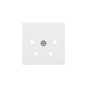 Afwerkingsset 4-polig inbouwcontactdoos PTT white c.