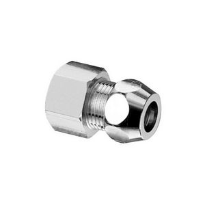 Rechte koppeling 1/2"V x 1/2"M Ø12mm chroom