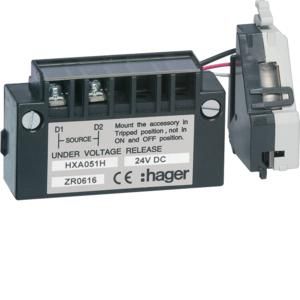 Nulspanningspoel vertraagd (UVR) h3+ P160-P250-P630 24 VDC