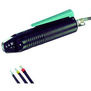 Krimptang adereindhulzen pneumatisch 4-10mm² handmodel