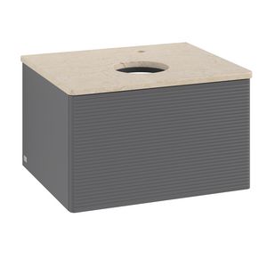Wastafelonderkast Antao 600x360x500mm Antr. Matt Lacquer L29153GK