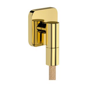 Muuraansluitbocht FixFit Fine Q Polished Gold-Optic