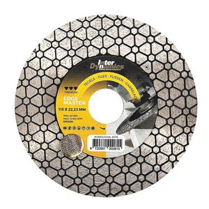 Diamantzaag 2-in-1 115mm asgat 22.23mm voor zagen en slijpen