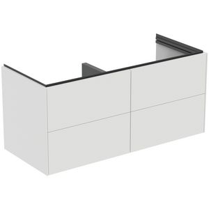Wastafelmeubel 1200x505x550mm m. 4 Laden SC Matt White Conca