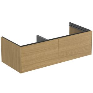 Wastafelmeubel 1200x505x370mm m. 2 Laden SC Light Oak Conca