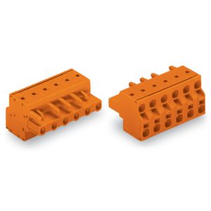 2-draads FE steker 2,5 mm² oranje 231-2702/026-000 VVE=100