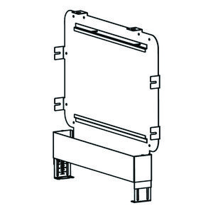 Body-in-white montageset voor Regubox, hoogte verstelbaar