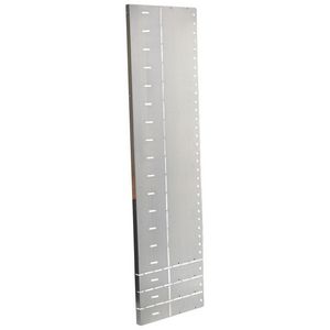Afscherming verticale koperrail D725