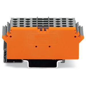 Basisklemmenblok 8-polig met 4-draads klemmen grijs 280-764