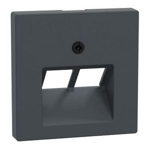 Centraalplaat UAE 2-voudig Antraciet Systeem M