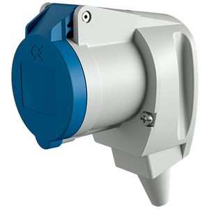 Haakse Koppelcontactstop 16A 3-polig  6H 230V IP44