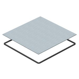 Blinddeksel UZD350-2/3 v. nat onderhoud 383x383x4