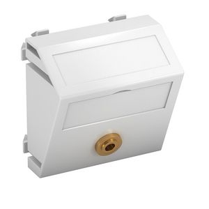 Draagplaat Audio 1x connector soldeeraansl. 45x45mm 6104958