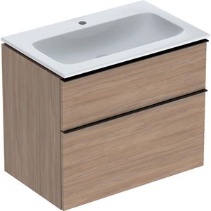 iCon set slim rim wt 75 met onderkast 2 laden eiken