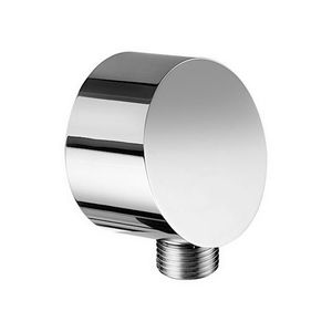 Wandaansluitbocht douchemet RV zelfdichtend 1/2" chroom