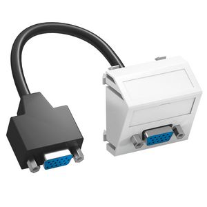 Draagplaat VGA met kabel connector-connector 45x45mm 6104670