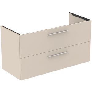 Wastafelmeubel 1200x505x630mm m. 2 La SC Mat Zandbeige I.life B