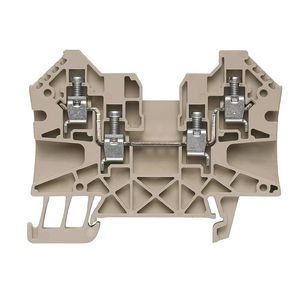 Doorvoerklem d.beige 4mm2 32 A 1905060000 VVE=50