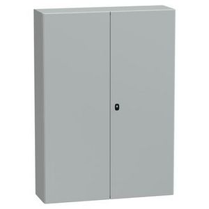 Kast Volle deur 1400x1000x300mm IP55 IK10 RAL7 Spacial S3D