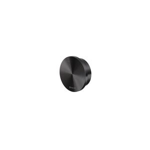 Handdoekhaak rond model groot metal black OPAL
